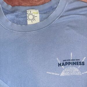 Blue Offline by Aerie Happiness Graphic Sweatshirt